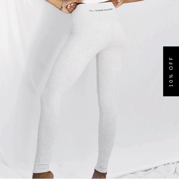 All Things Golden Everyday Leggings NWOT - Picture 1 of 5